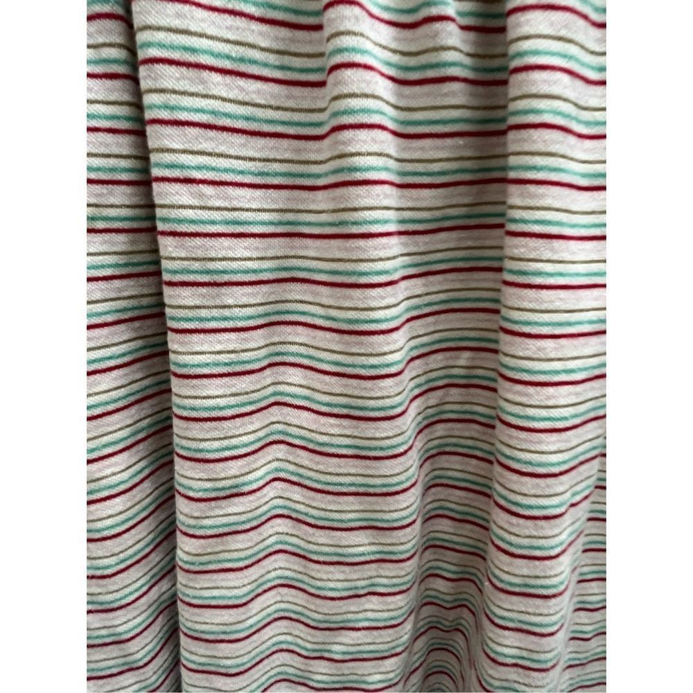Hanna Andersson Striped Holiday Dress with Mock turtleneck, Size 10 girls - Picture 5 of 7